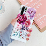 Coque Samsung Galaxy Roses Roses et Violettes